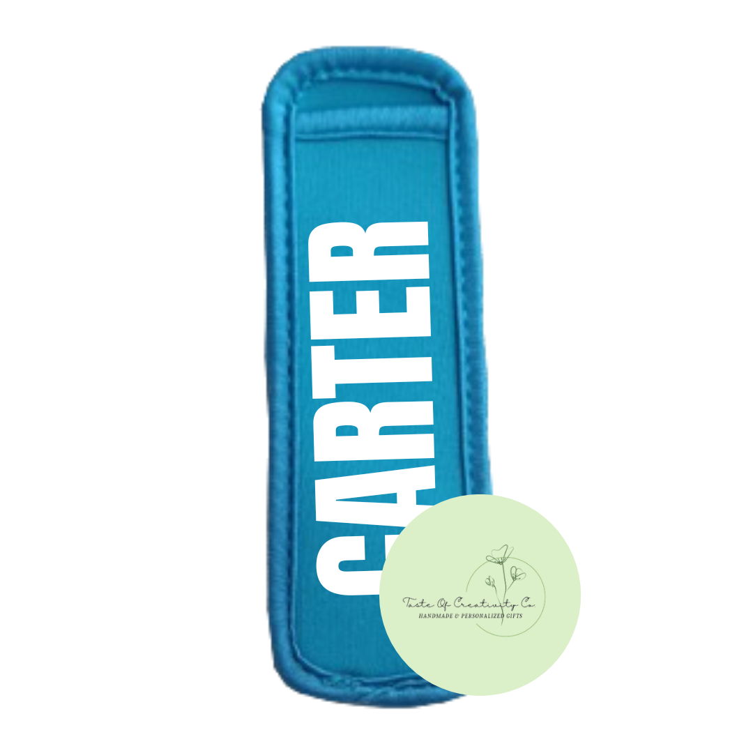 Personalized Freeze Pop Holder, Summer Kid Accessory