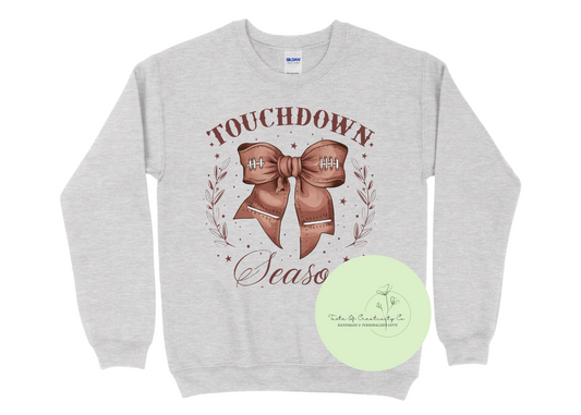 Touchdown Season Sweater, Football Sweatshirt, Fall Apparel, Homecoming Game Apparel