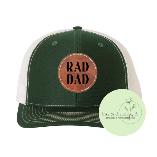 RAD DAD Trucker Cap, Gift for Dad, Father”s Day Gift, Retro Gift for Dad