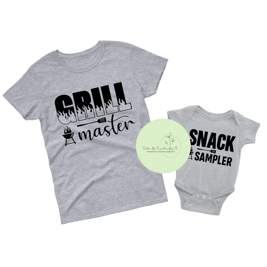 The Grill Master T-Shirt, Funny Gift for Dad, Father's Day Gift, BBQ Gift for Dad
