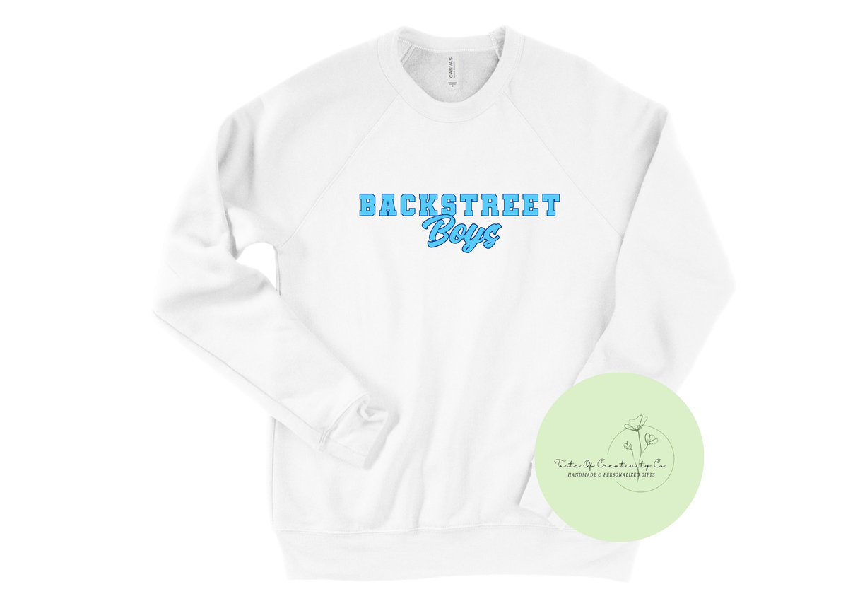 Backstreet Boys Banner Sweater, Into the Millennium Sweater, Y2K Sweater, 90s Boy Band Apparel, Gift for Her