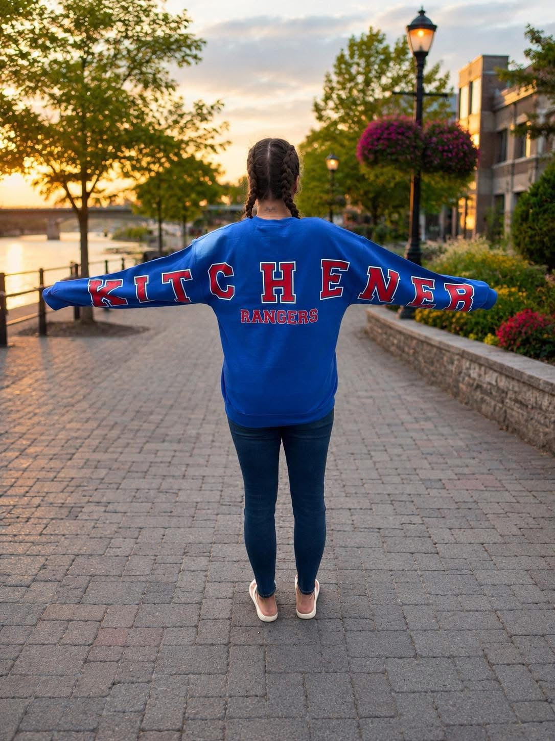 Sports Team Banner Sweater, Football Sweatshirt, Sports Team Apparel, Baseball Sweater
