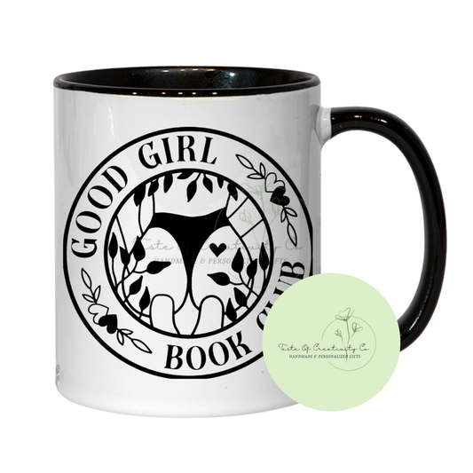 Good Girl Book Club Coffee Mug, Bookish Gift, Naughty Book Gift, Smut Book Gift