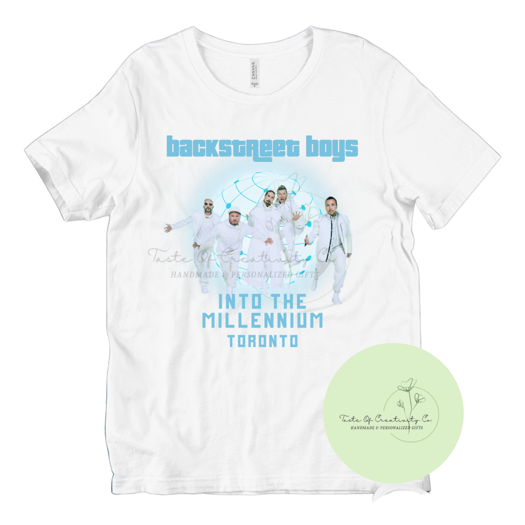 Into the Millennium Toronto T-Shirt, Into the Millennium T-Shirt, Y2K T-Shirt, 90s Boy Band Apparel, Gift for Her