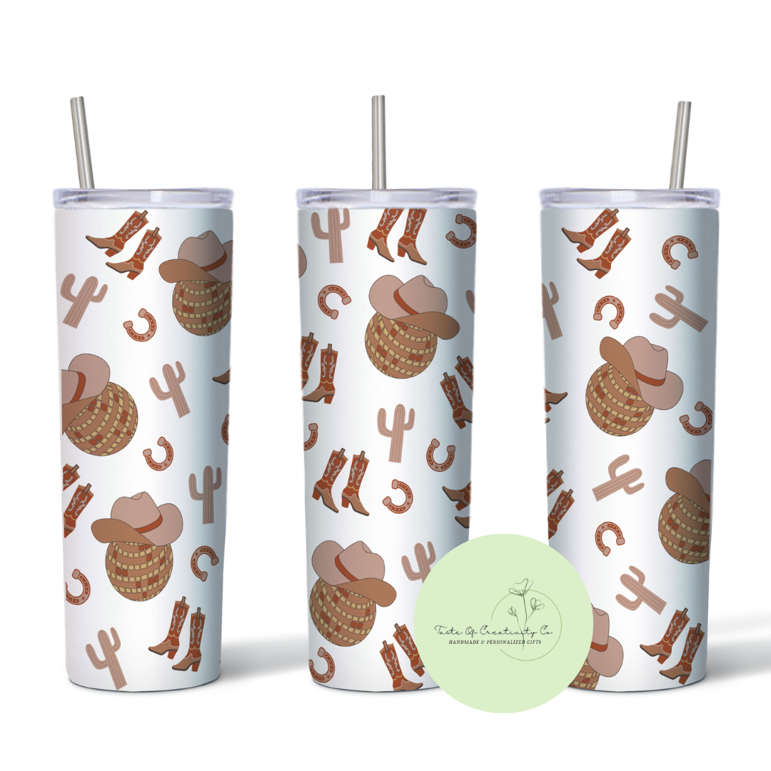 Country Girl 20oz. Sublimated Tumbler, UV Tumbler, Dishwasher Safe, Country Music Drinkware