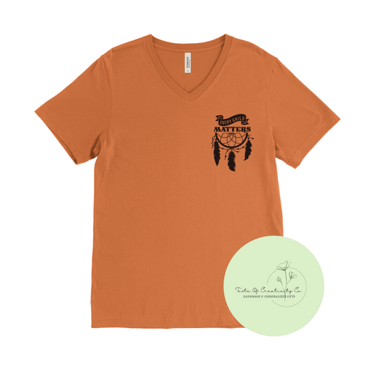 "Every Child Matters Pocket" T-Shirt, Orange Shirt Day Apparel, National Day for Truth and Reconciliation *$5.00 of Proceeds Donated to CVC Foundation*