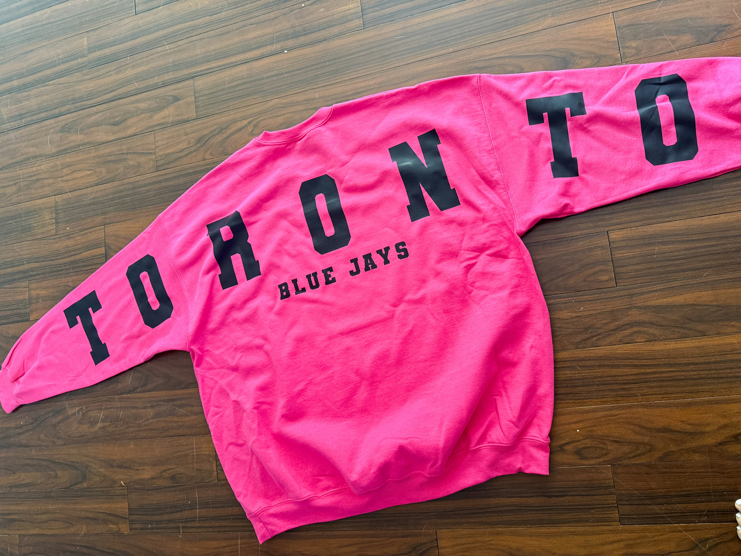 Sports Team Banner Sweater, Football Sweatshirt, Sports Team Apparel, Baseball Sweater