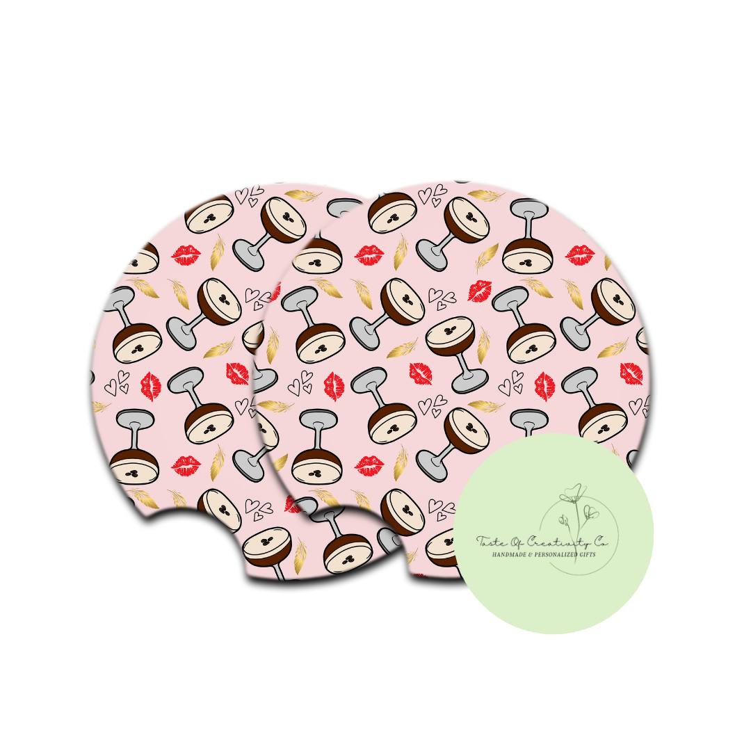 "That's That Me Espresso" Car Coaster Set, Sabrina Carpenter Accessory, Car Accessory, Gift for Her