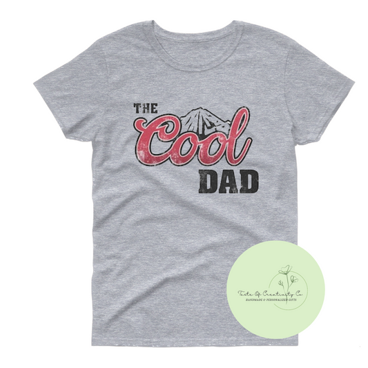 The Cool Dad T-Shirt, Funny Gift for Dad, Father's Day Gift
