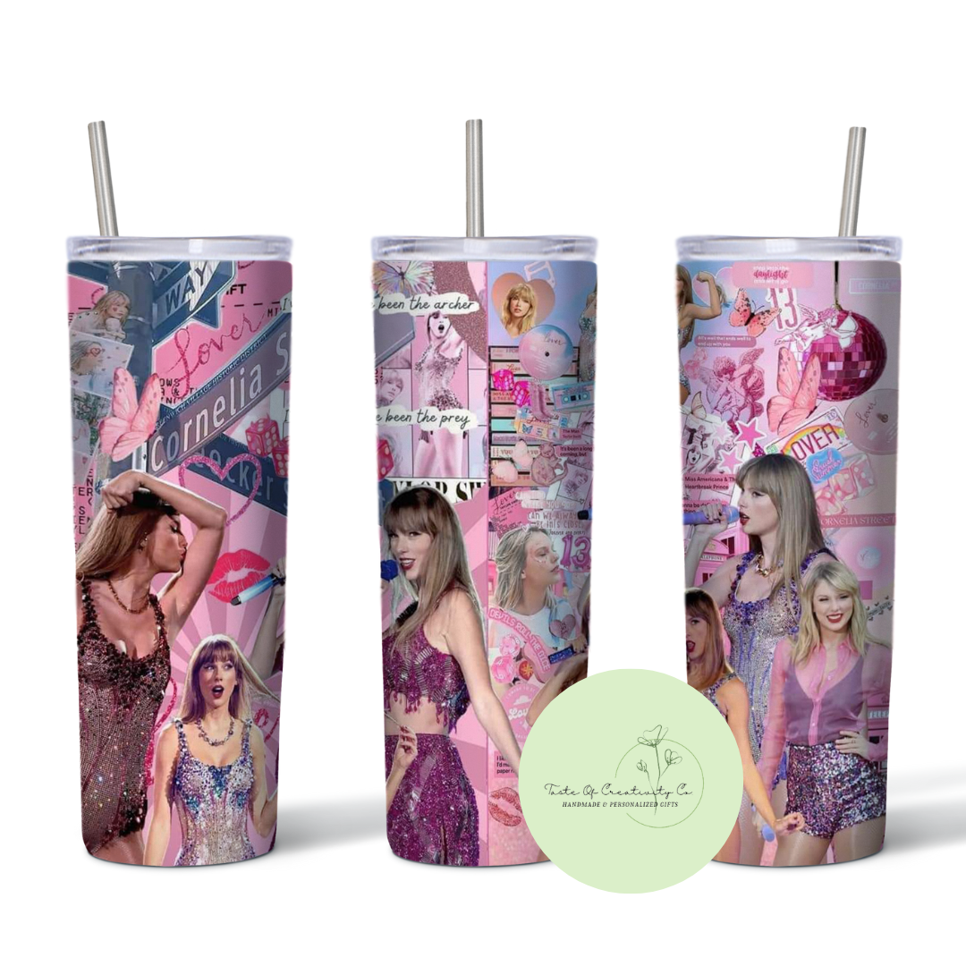 "Lover Era" 20oz. Sublimated Tumbler, Dishwasher Safe, Swiftie Drinkware, Gift for Swiftie