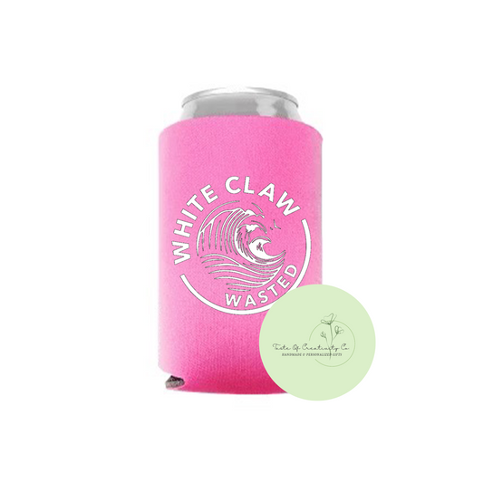 WC Wasted Can Cozie, Drinkware, Gift for Her
