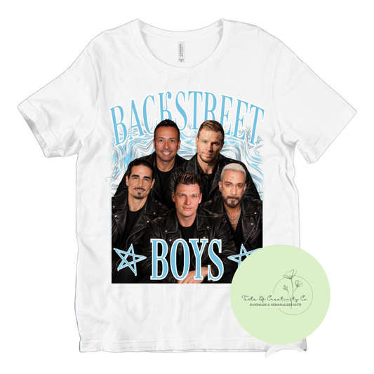 Backstreet Boys Bootleg Band T-Shirt, Into the Millennium T-Shirt, Y2K T-Shirt, 90s Boy Band Apparel, Gift for Her