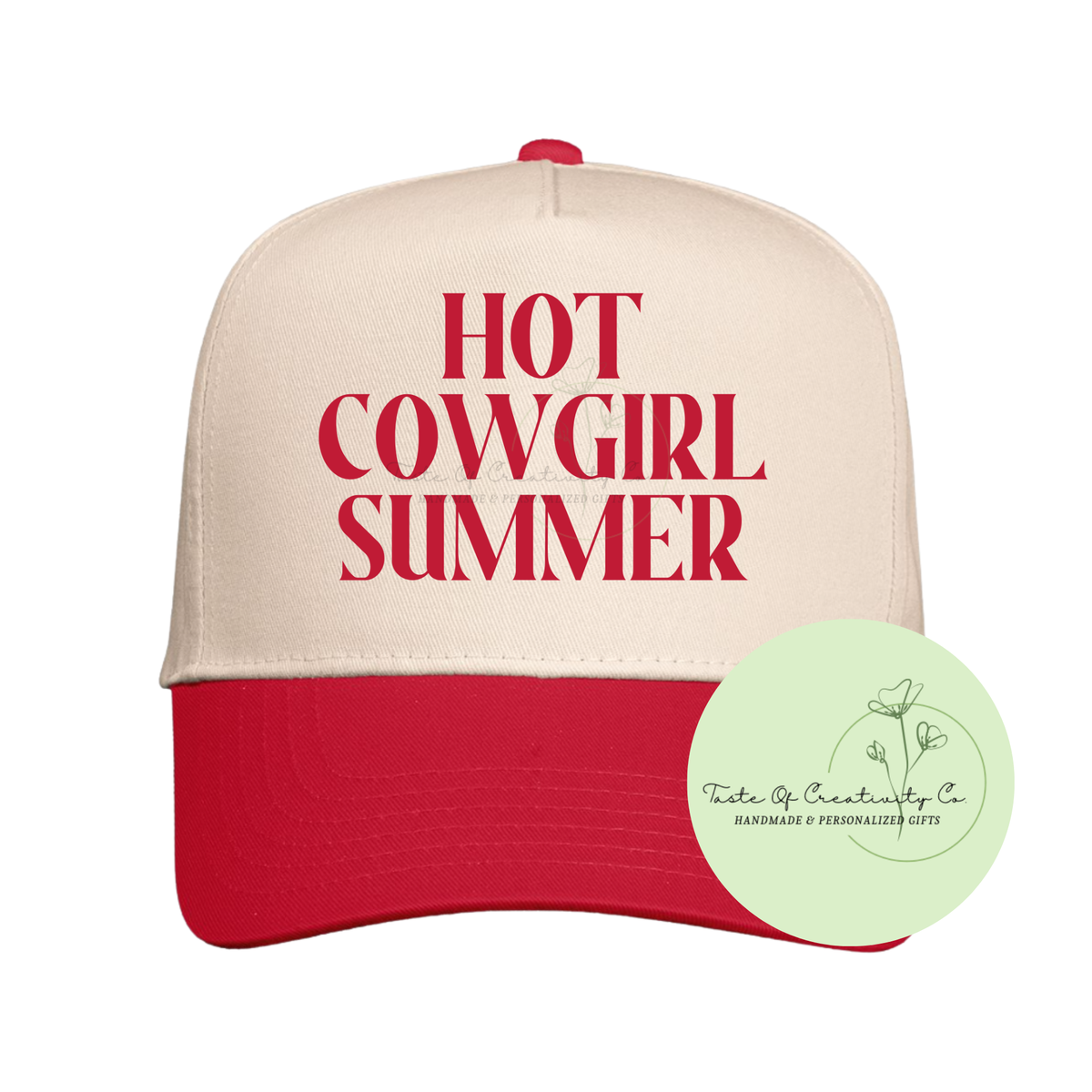 Hot Cowgirl Summer Trucker Cap, Gift for Her, Western Themed Apparel, Rodeo Apparel, Disco Cowgirl Collection