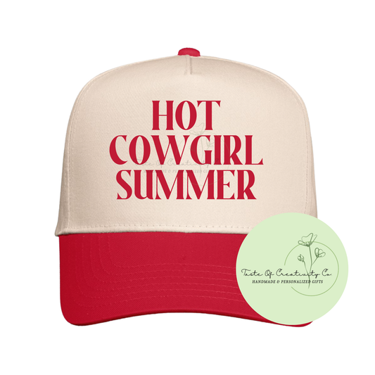 Hot Cowgirl Summer Trucker Cap, Gift for Her, Western Themed Apparel, Rodeo Apparel, Disco Cowgirl Collection