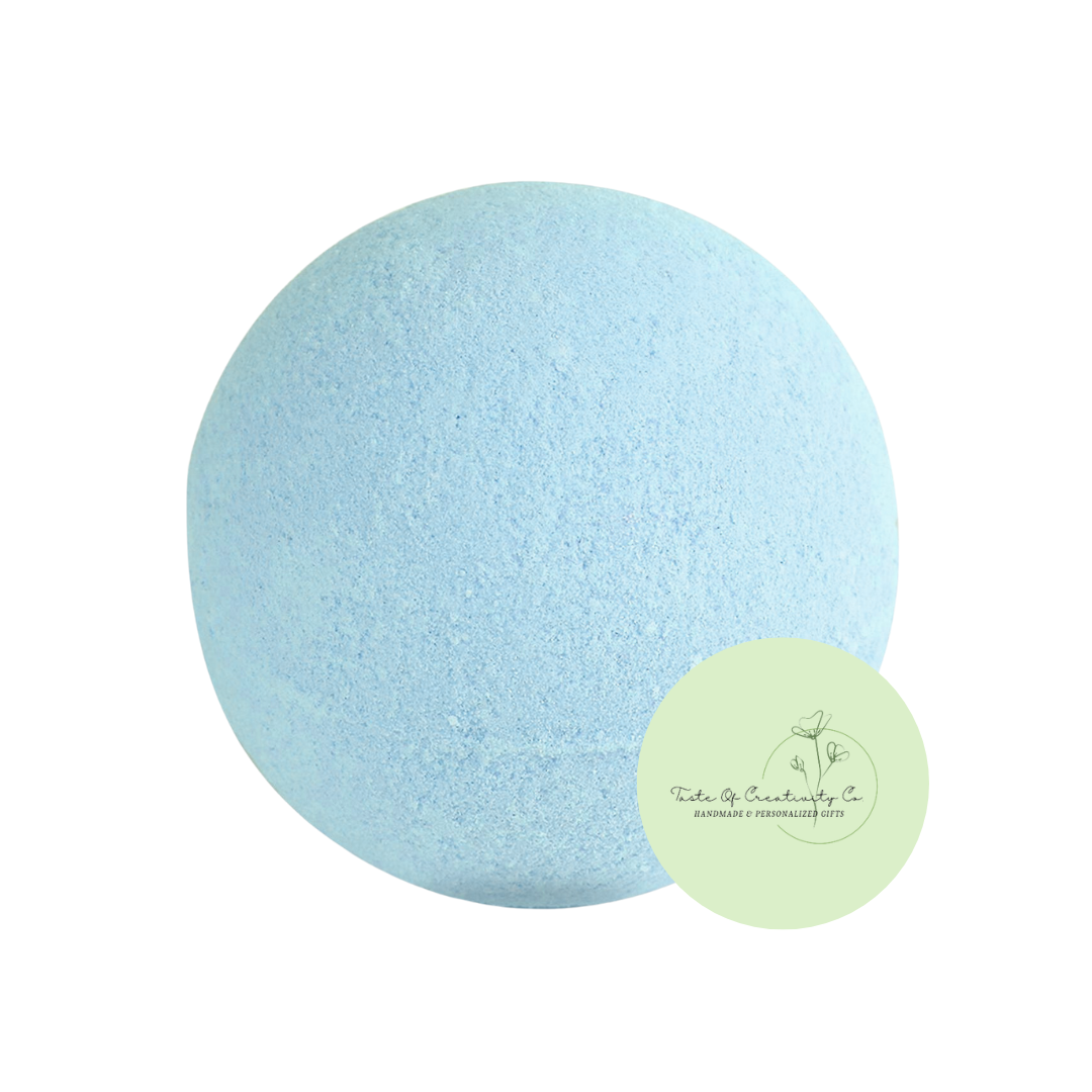 Fresh Bath Bomb, Clean Linen Scented, Natural Bath Product
