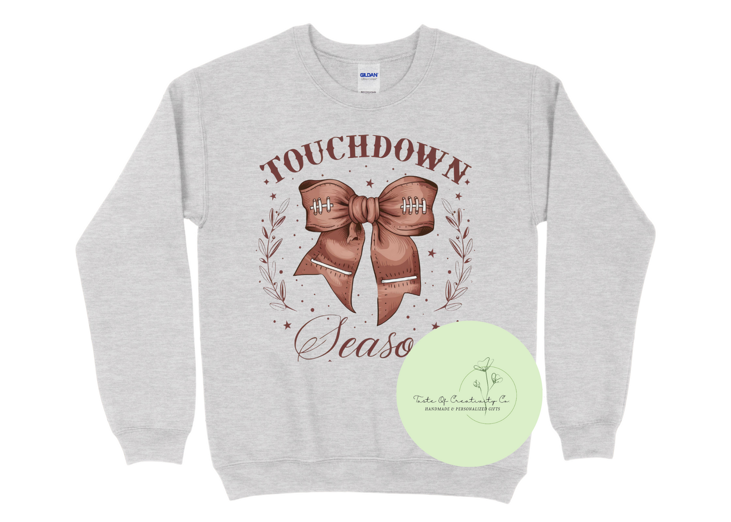 Touchdown Season Sweater, Football Sweatshirt, Fall Apparel, Homecoming Game Apparel