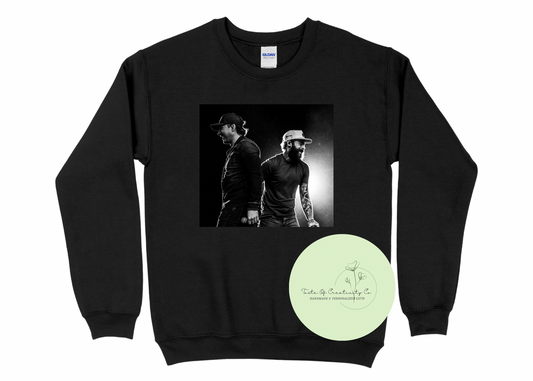 WALLEN X POSTY Crewneck Sweater, Graphic Crewneck, Country Music Apparel