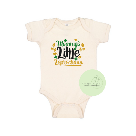 "Mommy's Little Leprechaun" Onesie™, St. Patrick's Day Apparel, Apparel for Baby, Infant Bodysuit