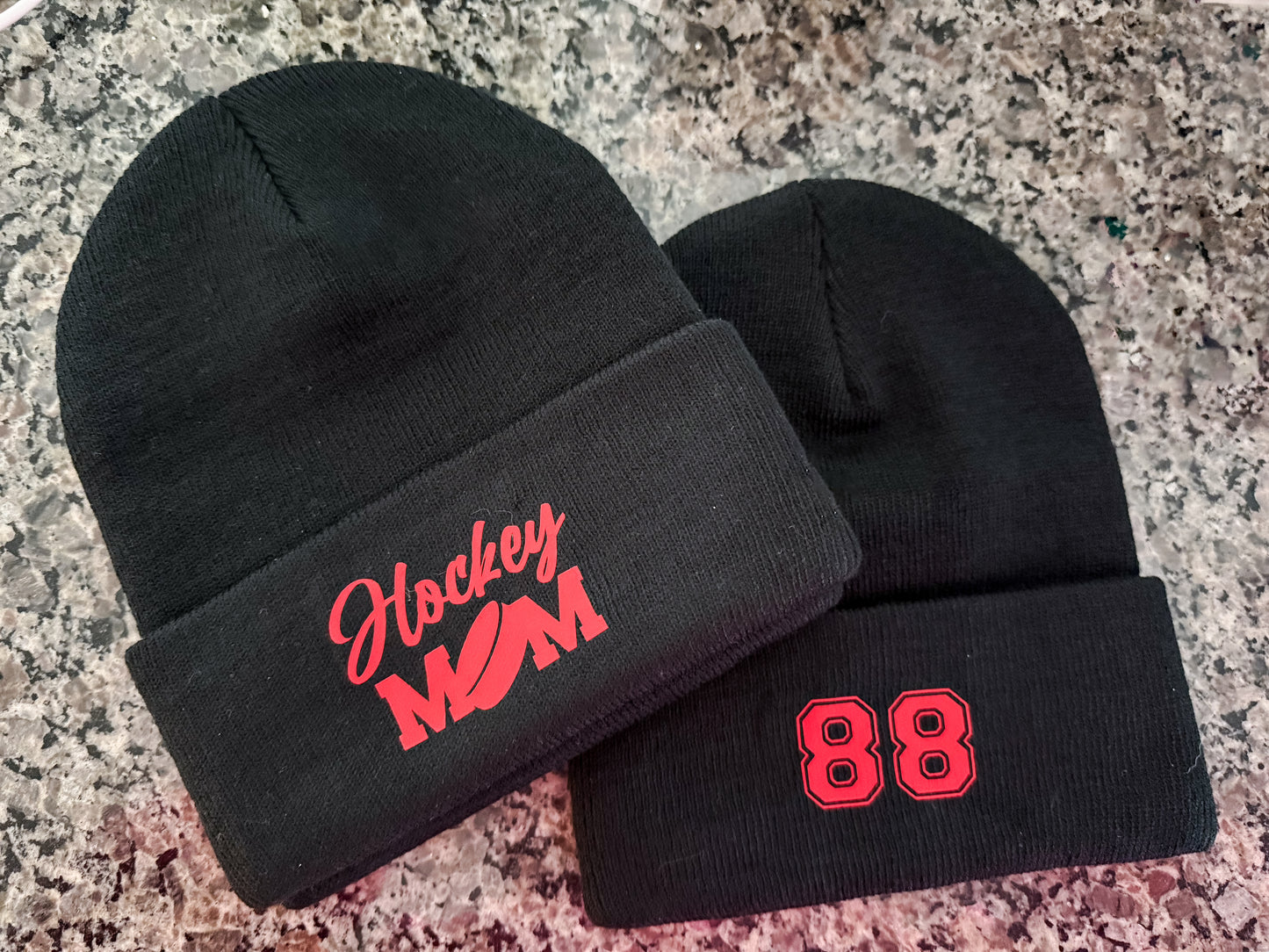 Hockey Mom Toque, Gift for Mom, Hockey Mom Apparel, Mother's Day Gift