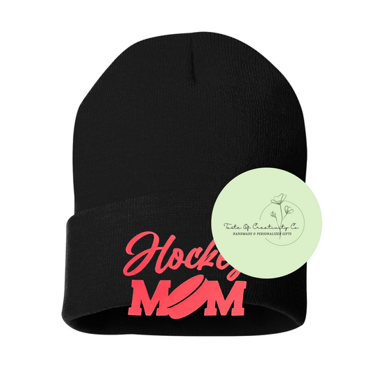 Hockey Mom Toque, Gift for Mom, Hockey Mom Apparel, Mother's Day Gift