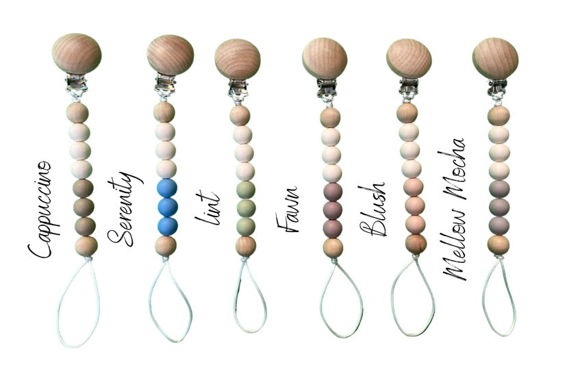 The Kathlyn Pacifier Clip, Pacifier Clip for Baby, Baby Shower Gift, Gift for Baby