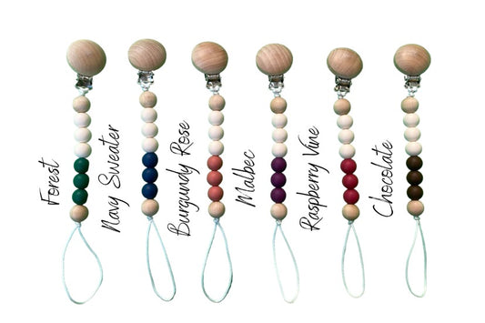 The Kathlyn Pacifier Clip, Pacifier Clip for Baby, Baby Shower Gift, Gift for Baby