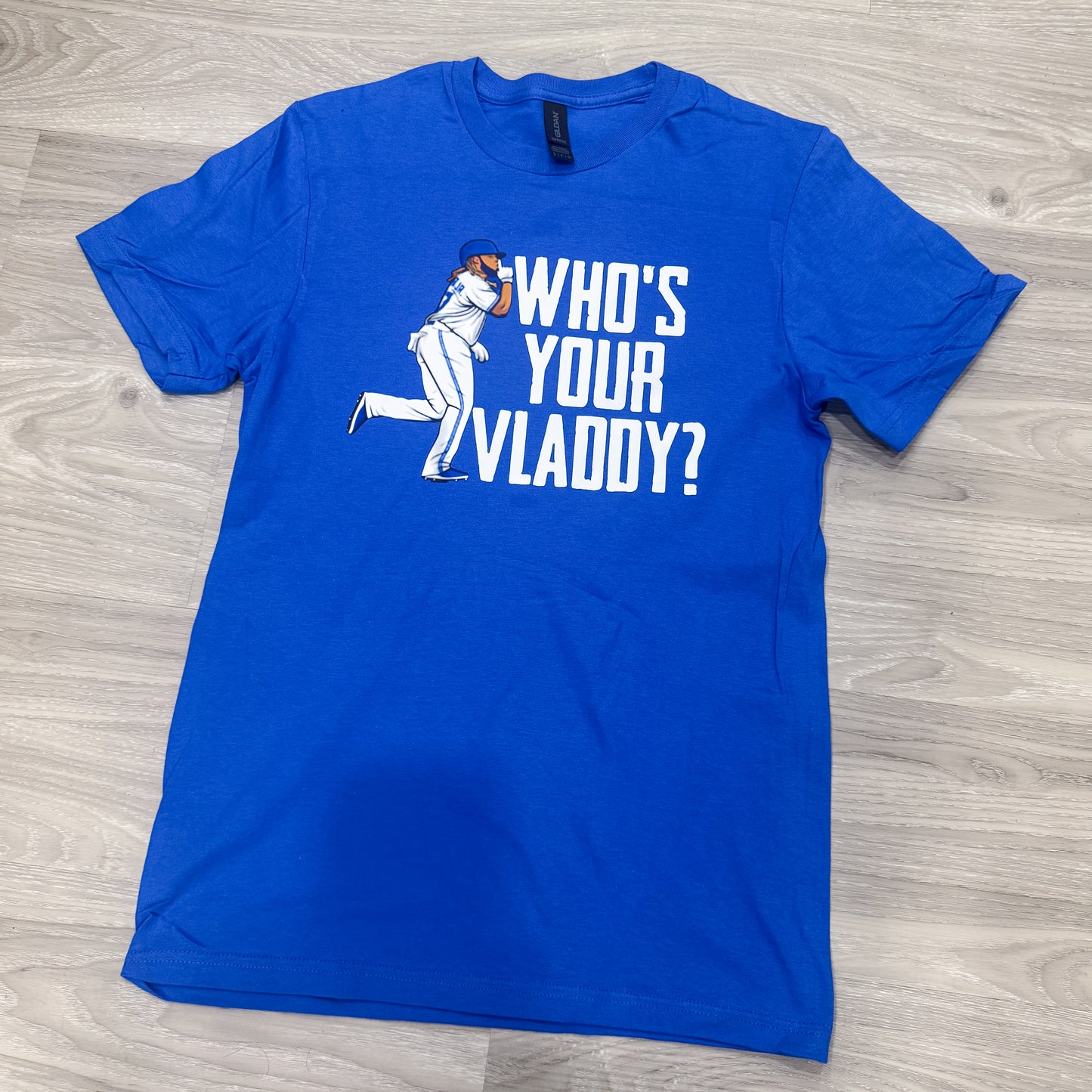 Who's Your Vladdy? T-Shirt, Baseball T-Shirt, TBJ Apparel, Toronto Baseball Shirt