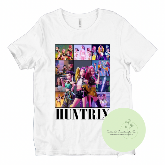 HUNTRIX T-Shirt, KPop Demon Hunters T-Shirt, KPop Apparel, Korean Culture Television