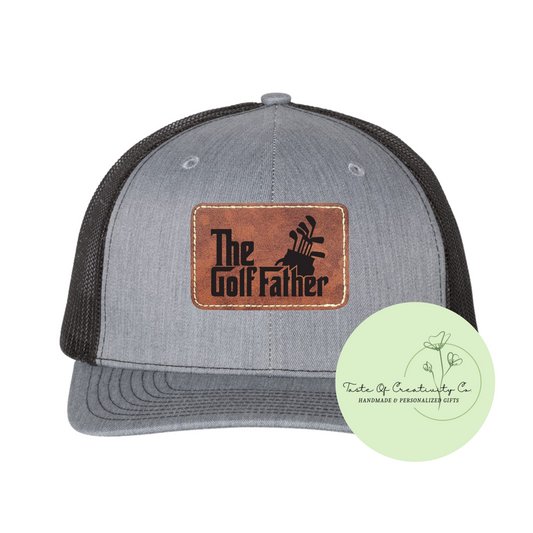 "The Golf Father" Trucker Cap, Gift for Dad, Gift for Golfer, Father's Day Gift