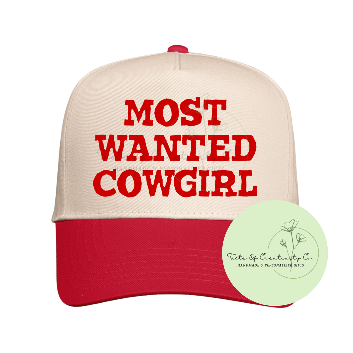 Most Wanted Cowgirl Trucker Cap, Gift for Her, Western Themed Apparel, Rodeo Cowgirl Collection